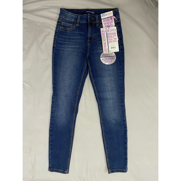Bluespice High-Waisted Petite Skinny Jeans - Picture 1 of 5